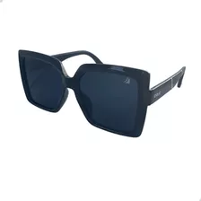 Óculos De Sol Feminino Volpz Quadrado Preto Lançamento Uv400