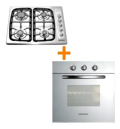 Combo A Gas Domec Horno + Anafe Fundición Acero en venta en Capital Federal  Capital Federal por sólo $ 103,414.00 - Ocompra.com Argentina