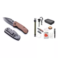 Kit Sobrevivencia Edc Tatico Militar Selva Trilha Escoteiro