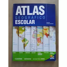 Livro Atlas Geográfico Escolar Mapas Atualizados 