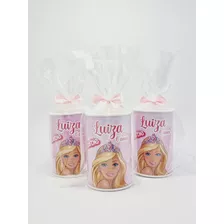 25 Cofrinhos Personalizados Barbie Genérico