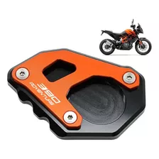 Soporte Lateral Ktm 390 Adventure Extensión Parador Con Logo