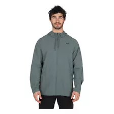 Campera Urbana Reebok Woven Hombre En Verde | Dexter