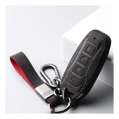 Smart Remote Key Case Cover Fob Remote Control Pu Para Byd Foto 8