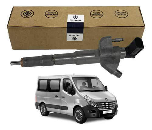 Bico Injetor Master 2.3 16v Eu6 Com Arla 166009567r Reman