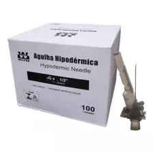 Agulha Hipodermica 27g 13x40 Com Dispositivo De Segurança