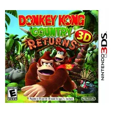 Donkey Kong Country Returns 3d 3ds Midia Fisica