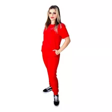 Conjunto Moletom Feminino Moletinho Calça E Blusa Frio 2019