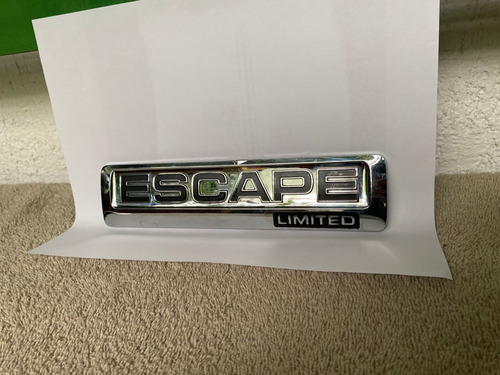 Emblema Ford Escape Lmited Original (b) Foto 6