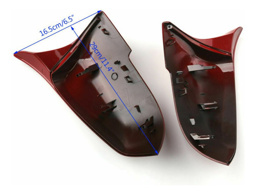 Cubiertas De Espejo Rojas Para Bmw F30 F31 Sedan 2012-2018 Foto 4