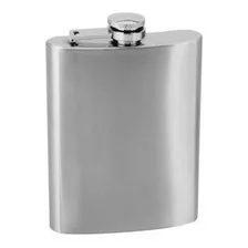 Cantil Inox 8 Oz Capacidade 235 Ml Cor Prateado