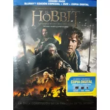 Combo Br + Dvd Nuevo Hobbit: Batalla De Los Cinco Ejércitos