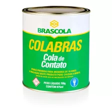 Adesivo Cola De Contato Colabras 750g Brascola Envio Hoje