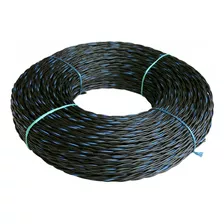 Cable Neopreno 100% Cobre Trenzado Negro 2 X22 200 Metros