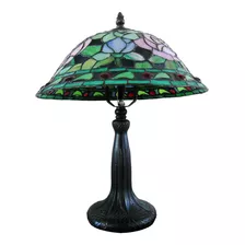 C&h Lámpara De Buro Tiffany, Diseño De Rosas