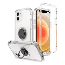 Funda Case Para iPhone 11 Pro Max Space Ring Transparente