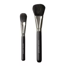 Brochas De Maquillaje - Makeover Vegan Love Black Faux Duo B