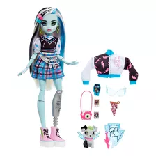 Boneca Monster High Frankie Stein C/ Pet E Acessórios Sj