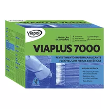 Impermeabilizante Flexível Fibras Viaplus 7000 - Viapol 18kg