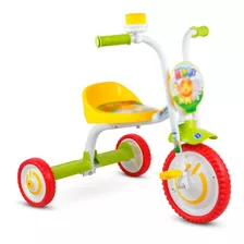 Triciclo De Criança Infantil Kids 3 Rodas Buzina Nathor