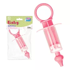 Seringa Lavagem Nasal Baby - Rosa Art Baby