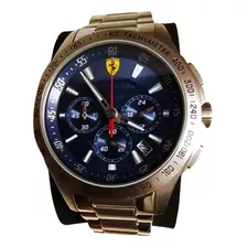 Reloj Ferrari Scuderia Nuevo Crono Taquimeter Acero