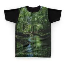 Camiseta Camisa Natureza Lago Rio Paisagem Floresta - O02