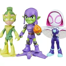 Kit Boneco Duende Verde Electro E Ghost Spider Hasbro