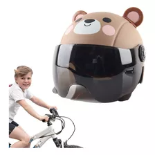 Casco Infantil De Dibujos Sombrero De Ciclismo