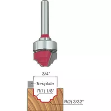 Freud 34 Dia Top Bearing Classical Cove Y Perno Groove Con 1