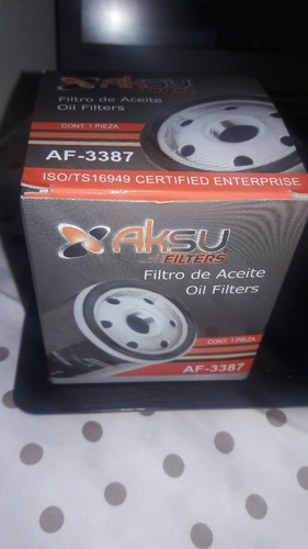 Filtro Aceite Aksu Af-3387
