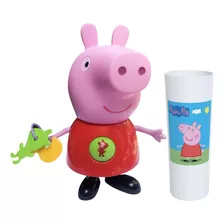 Brinquedo Menina Boneca Peppa Pig Atividades Original Elka