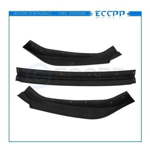 Fit For Volkswagen Golf Mk7.5 Front Bumper Lip Body Kit Ecc1 Foto 4