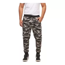 Calça Moletom Camuflado Skinny Slim Sport Luxo M6