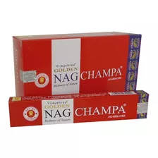 Golden Nag Champa Incenso Indiano Vijayshree Massala Fragrância Nagchampa