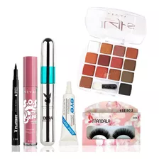 Kit Maquiagem Completa Ruby Rose Presente Sombra Batom Rimel