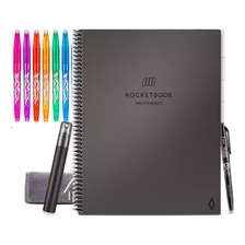 Cuaderno Rocketbook Multi Materia + 6 Lapiceros