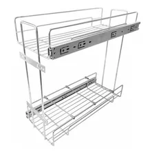 Porta Temperos Latas Óleo Deslizante Duplo 20cm Jomer 8667