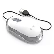  Mouse Optico 3d Con Cable M-tk K3100 Color Blanco