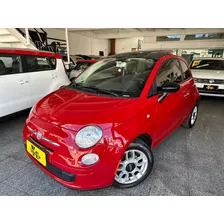 Fiat 500 Cult 1.4 Flex 8v Evo Dualogic Teto Top 2012/201...