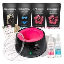 Koluawax Kit De Depilación Premium Mujer Cera Termofusible