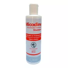  Micodine Shampoo - Para Cães E Gatos - 225ml
