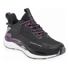 Zapatilla Head Tunez W Negra - Mora Running He300