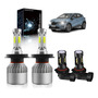 A Para Kia Rio 2012-2020 S2 Led Foco Kit H4/9003 9006 Kia Rio