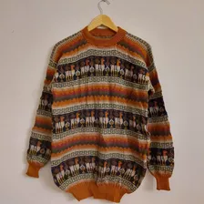 Sweater Pullover Lana De Alpaca Spring