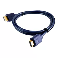 Cabo Hdmi 1m Blindado 2.0 Ethernet 1 Metro 4k 3d 2160p