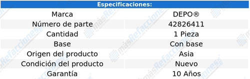 Faro Niebla Gmc Denali Sierra Yukon 1999 - 2002 Izq C/bs Xpo Foto 4