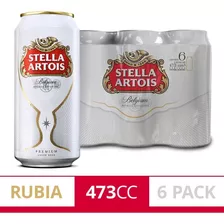 Cerveza Stella Artois Lata 473ml Banfield Caba Envios !!!
