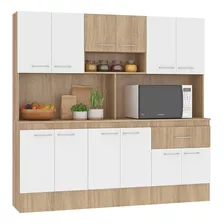 Mueble Kit De Cocina Buck 180 12 Puertas 1 Cajón Favatex