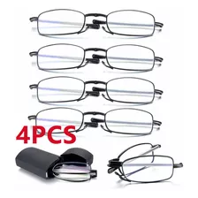 4 Piezas Incluyen Funda De Gafas Plegable Para Lectura Presb